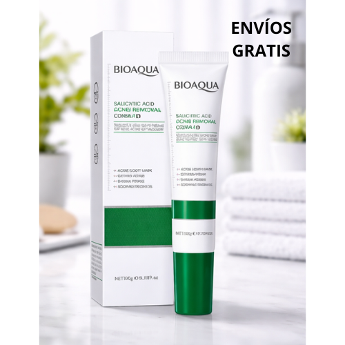 🚨-50% Gel Corrector Anti-Acné Bioaqua: Secado Rápido y Adiós Granitos 🔥¡STOCK LIMITADO!🔥