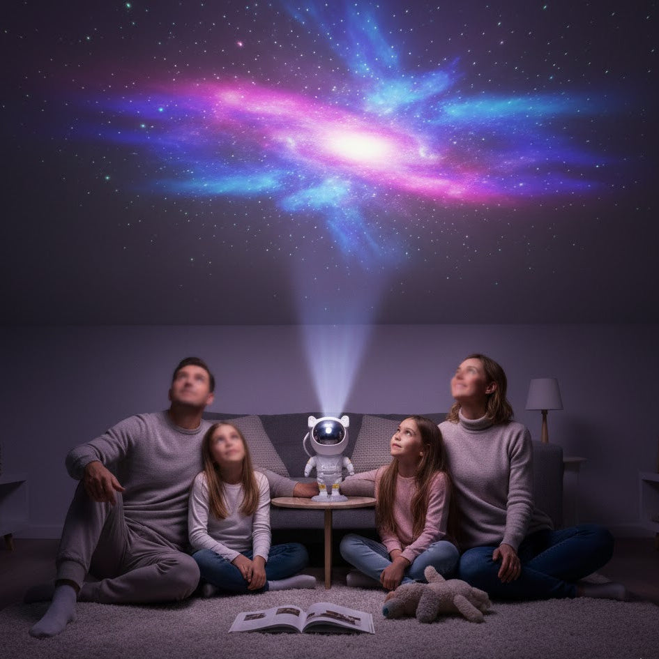 🔥Astronauta proyector de estrellas 663-2 🔥