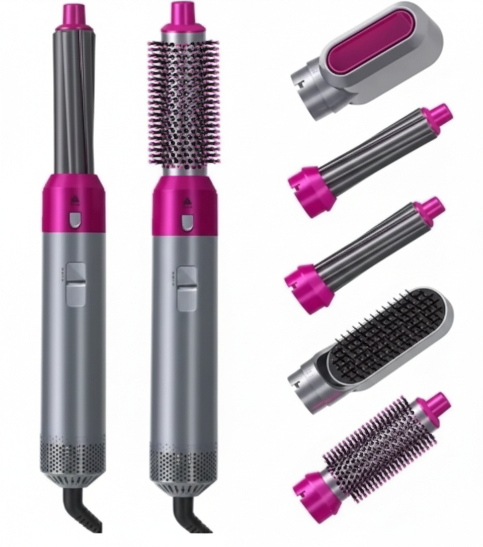 🚨 - 44% Cepillo Multifuncional 5 en 1: Tu Peluquería Profesional en Casa🚨