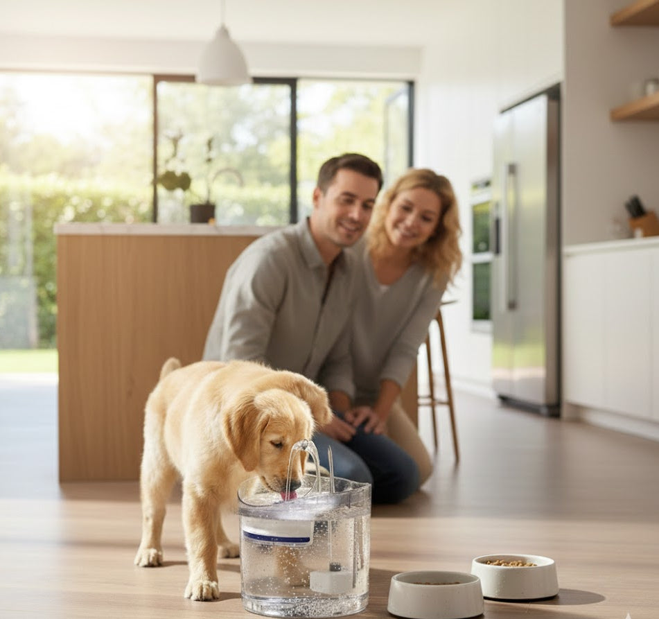 Fuente Inteligente 2L: Hidratación Premium con Sensor para Perros y Gatos🚨 ¡STOCK LIMITADO!🔥
